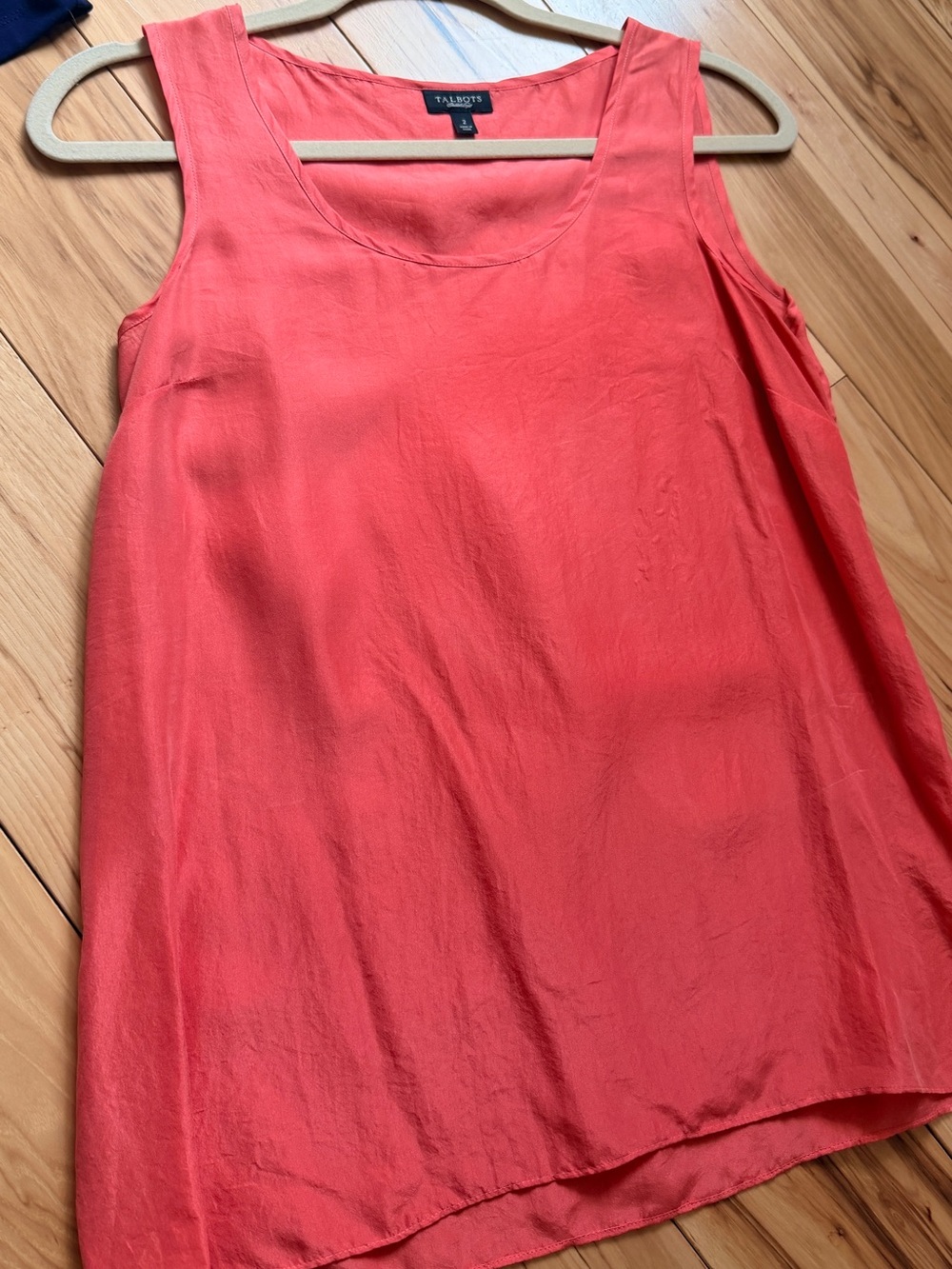 Talbots pink shirt size 2